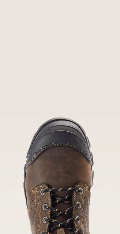 Treadfast 8" Waterproof Steel Toe Work Boot Toe